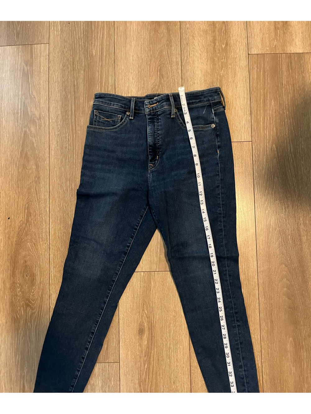 Women's Dark Blue Skinny Jeans
